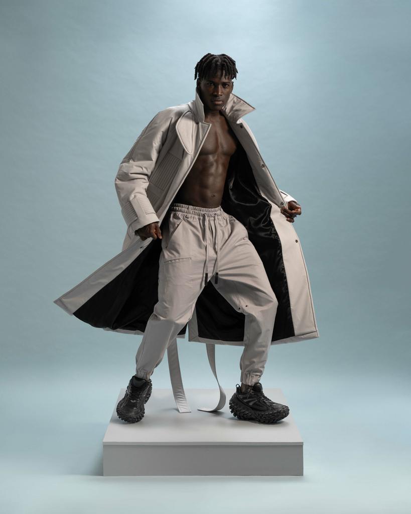 Пальто "OMUT" chalk