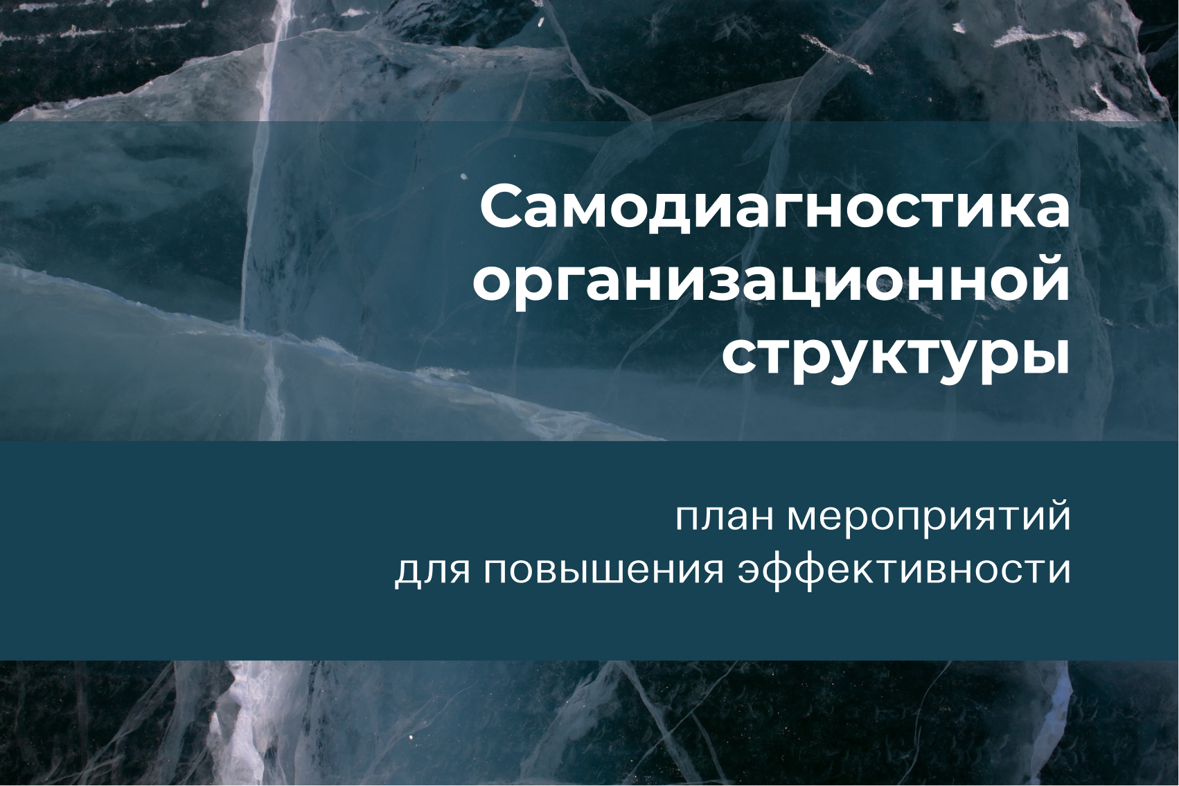 Самодиагностика организационной структуры