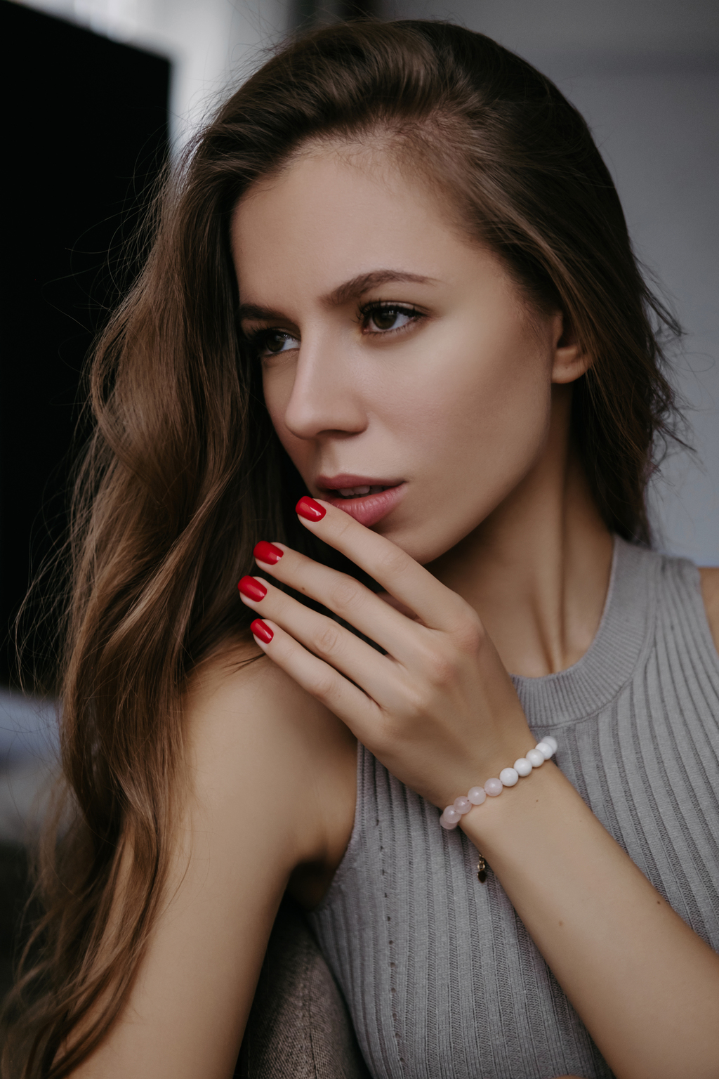 Браслет Duo gold из кварца и беломорита