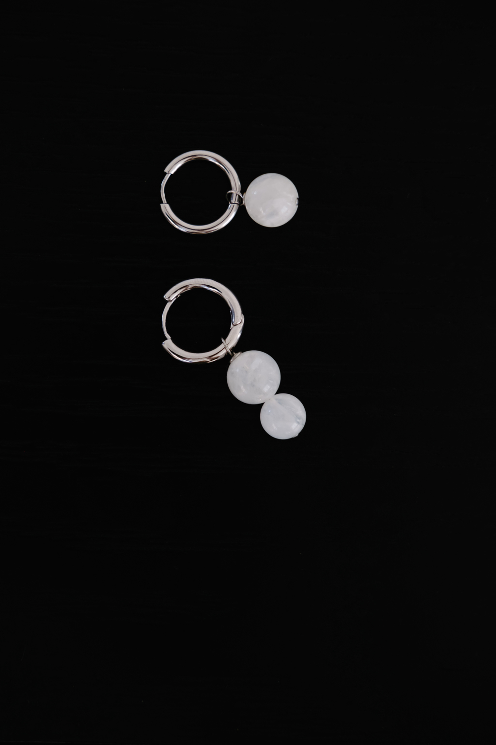 Серьги Nomad из беломорита