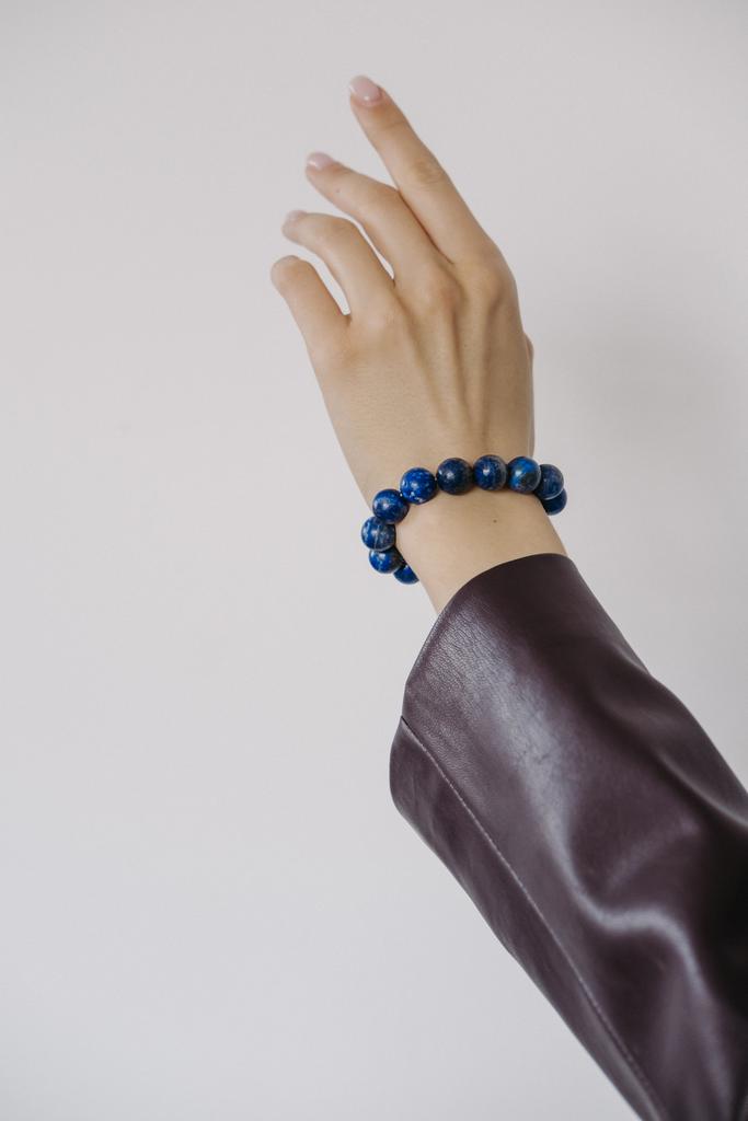 Браслет Mono silver из лазурита