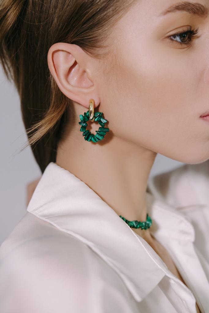 Подвес Stones из малахита