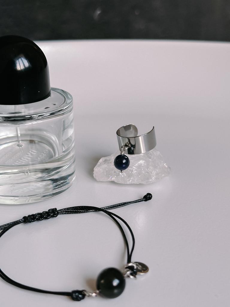 Кольцо с иолитом