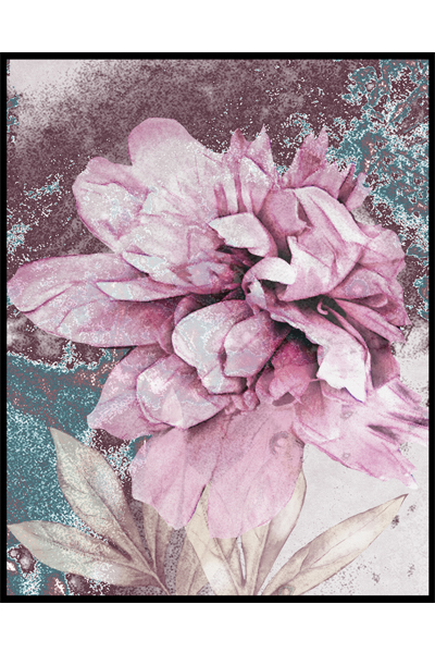 Постер Розовый пион  #3