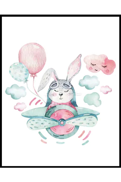 Постер  Зайка лётчик