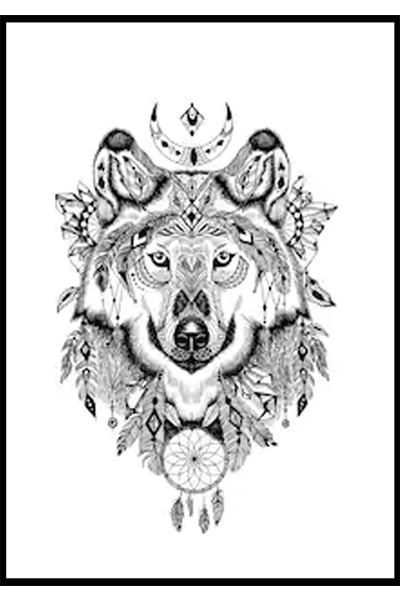 Постер Волк