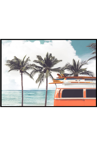 Постер Surfing Bus