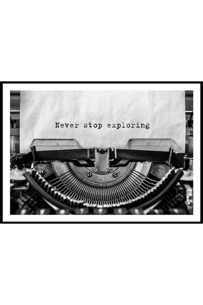 Постер Печатная машинка