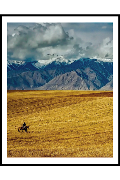 Постер  Всадник