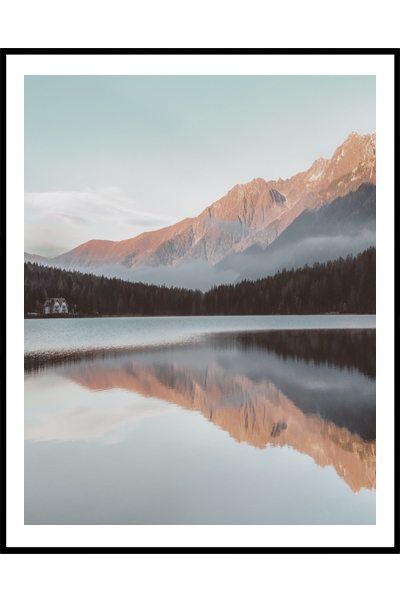 Постер Отражение в озере