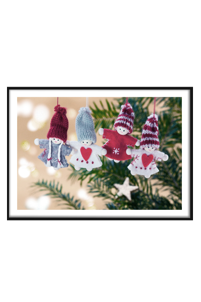 Постер  Новогодние гномы