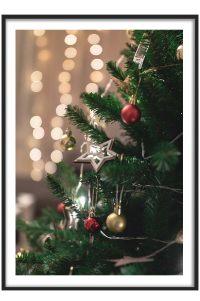 Новогодний постер Новогодняя ёлка