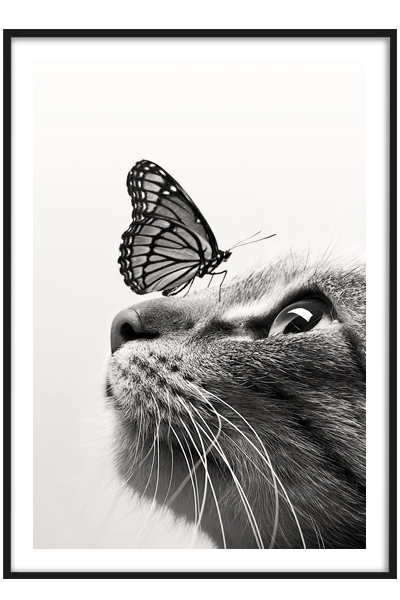 Постер Кошка