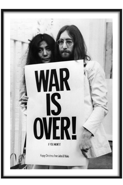 Постер WAR IS OVER