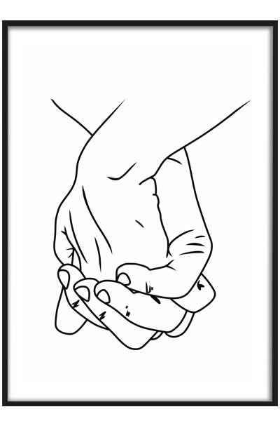 Постер Руки