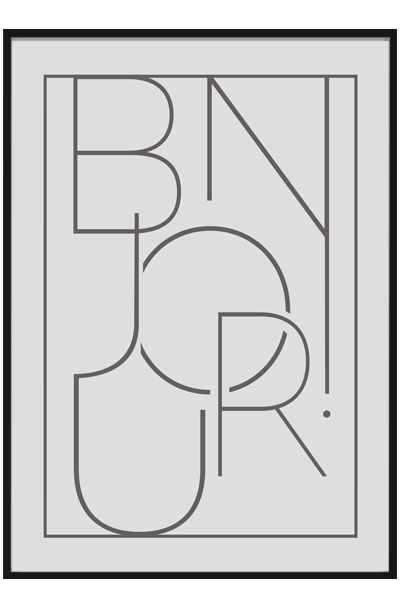 Постер Bonjour