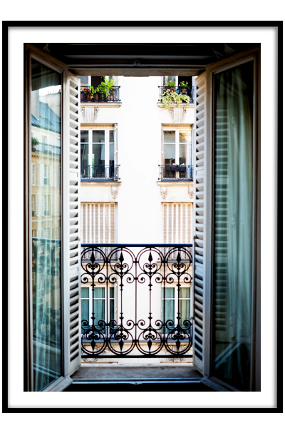 Постер Балкон