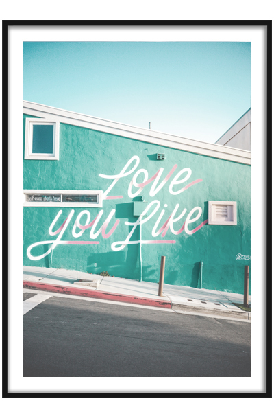 Постер LOVE YOU LIKE