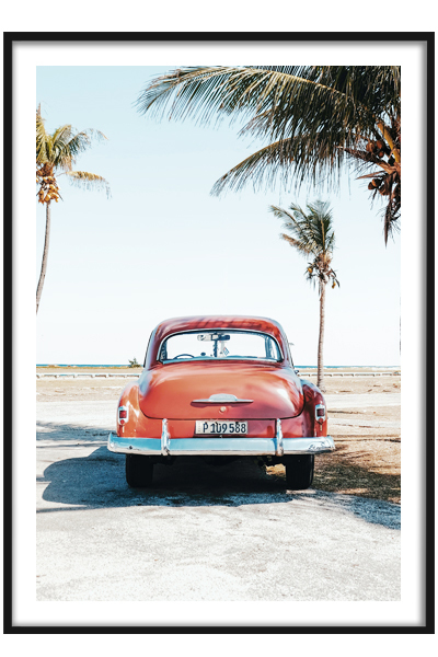 Постер  Машина у моря