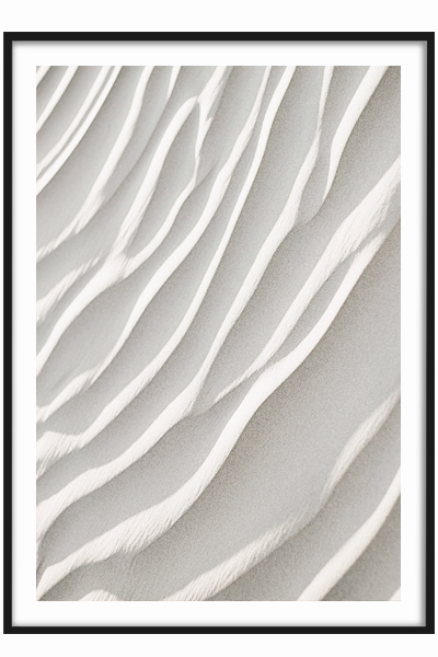 Постер  Белый песок