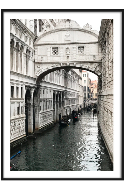 Постер Каналы Венеции