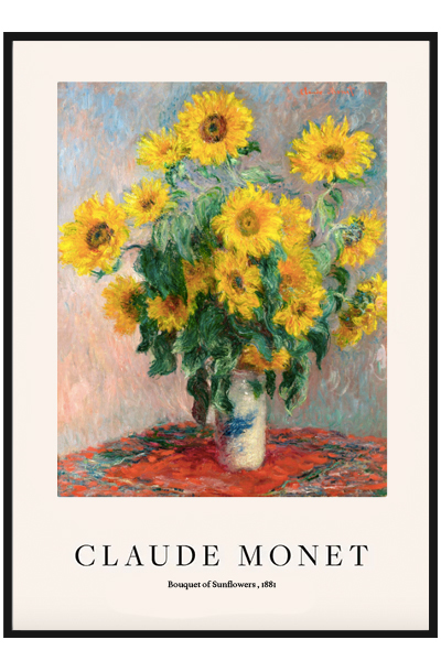 Постер  MONE Bouquet of Sunflowers
