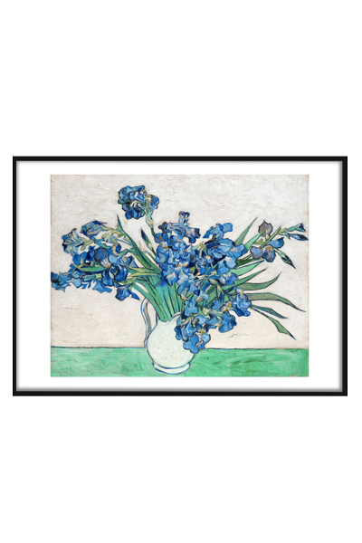 Постер Irises (1890) by Vincent Van Gogh