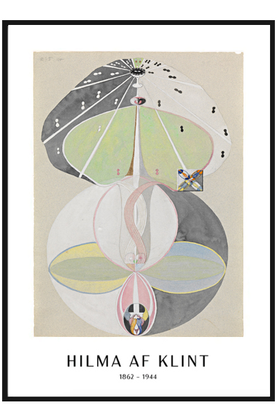 Постер HILMA AF KLINT - Tree of Knowledge No. 5