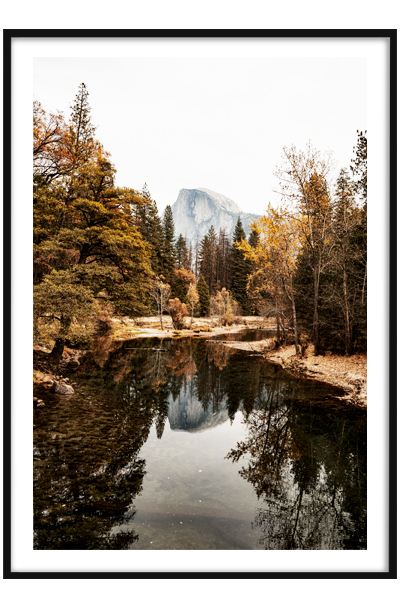 Постер  Лесное озеро