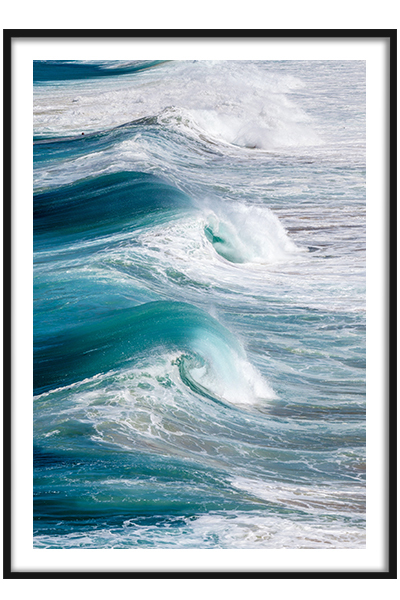 Постер Каскад волн