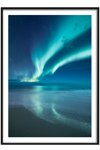 Постер Северное сияние