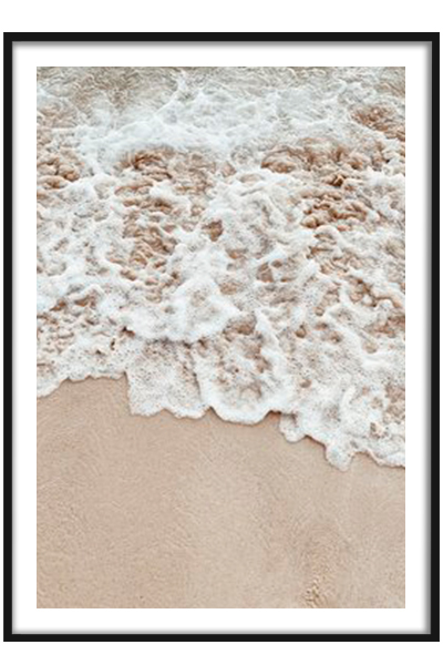 Постер  Волны на песке №2