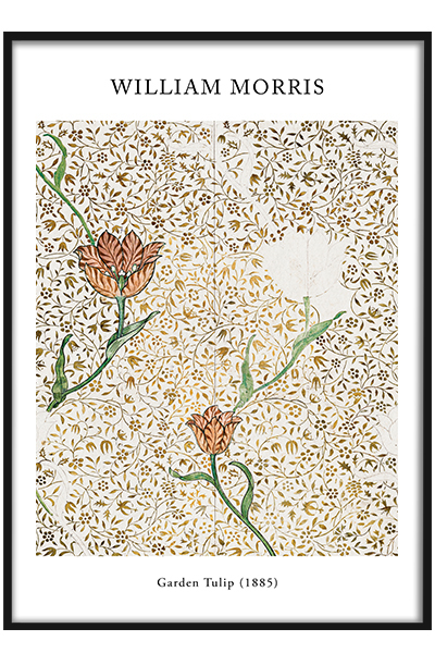 Постер William Morris, Garden Tulip (1885)