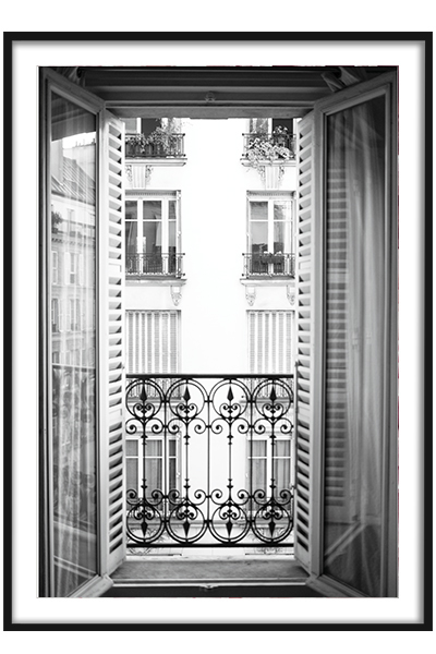 Постер Балкон