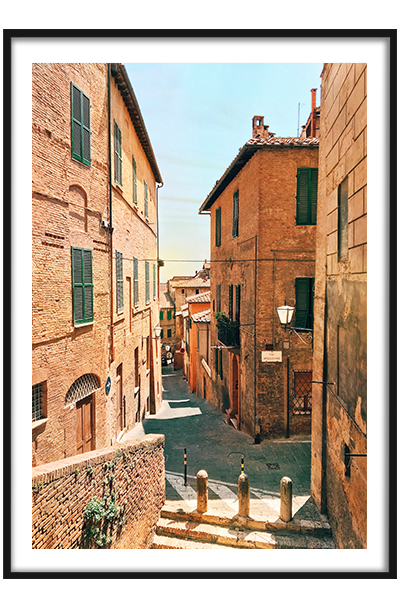 Постер Улочка Италии