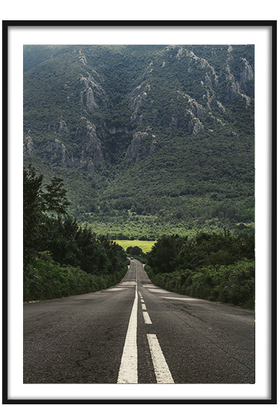 Постер Лесное шоссе