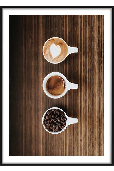 Постер Кофейная любовь