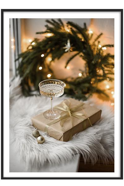 Постер БОКАЛ ШАМПАНСКОГО