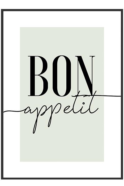 Постер  BON APPETIT