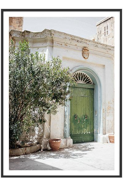 Постер  ЗЕЛЕНАЯ ДВЕРЬ