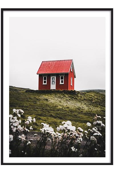 Постер КРАСНЫЙ ДОМИК