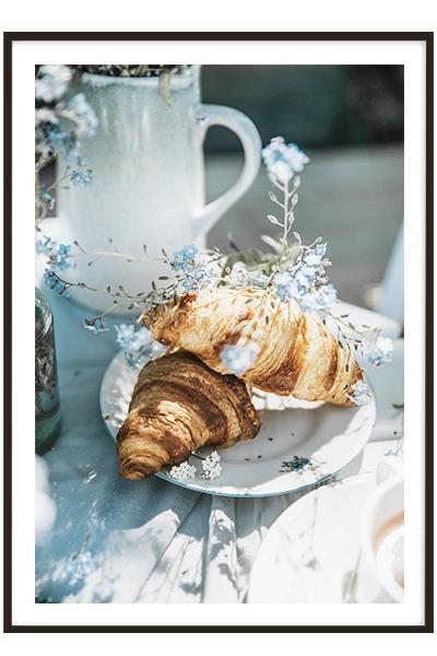 Постер ЗАВТРАК С КРУАССАНАМИ