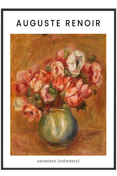 Постер Август Ренуар, ANEMONES
