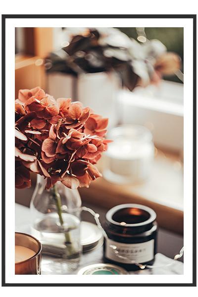 Постер ОСЕННЯЯ ГОРТЕНЗИЯ