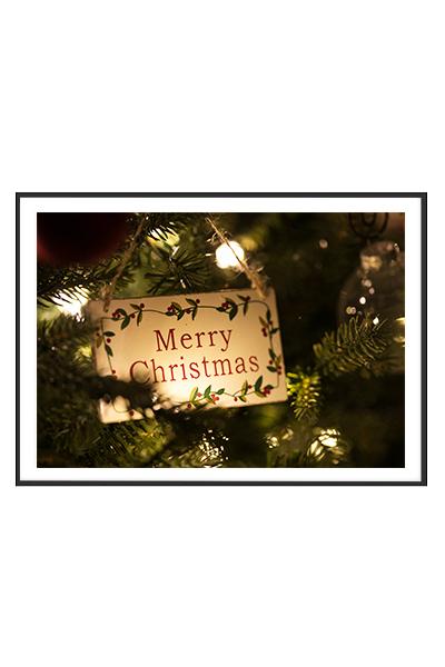 Постер MERRY CHRISTMAS