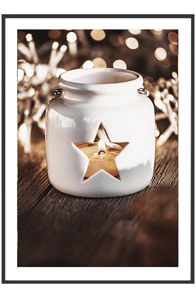 Постер  НОВОГОДНЯЯ СВЕЧА