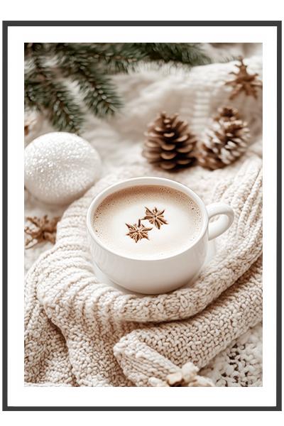 Постер  ЧАШЕЧКА ГОРЯЧЕГО КОФЕ