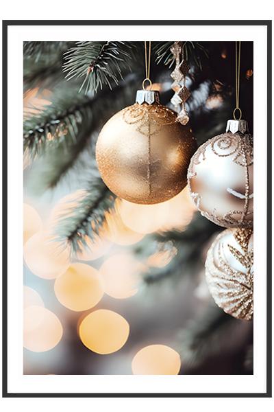 Постер НОВОГОДНИЕ ШАРЫ