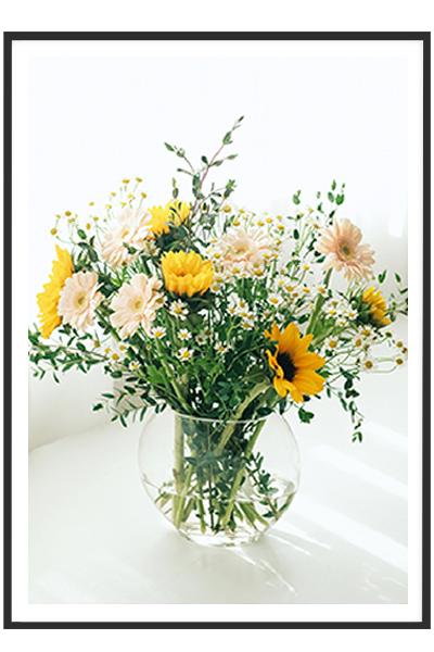 Постер  ВАЗА С ЦВЕТАМИ