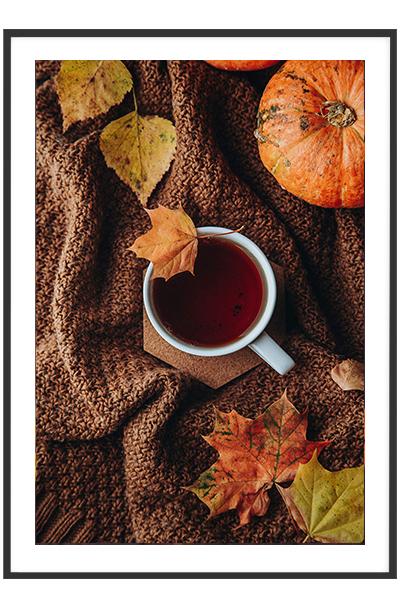 Постер ЧАШКА ГОРЯЧЕГО ЧАЯ